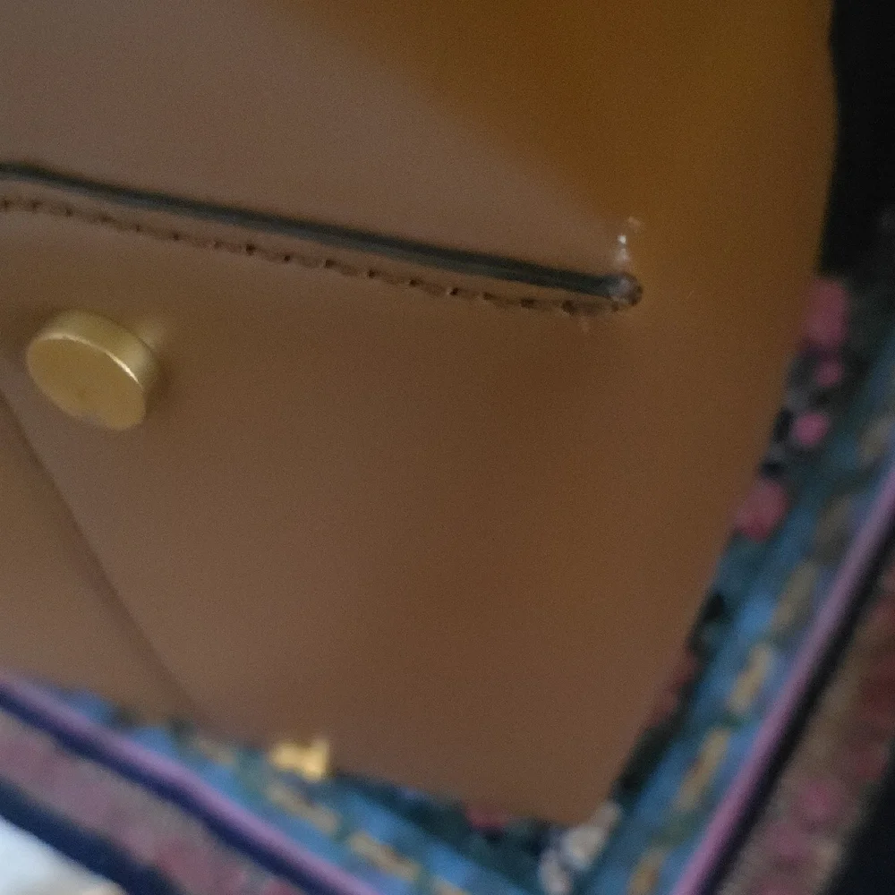 Michael Kors Brown and Black Shoulder Bag with Studded Stripes - Picture 7 of 9